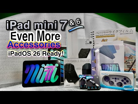 iPad Mini 7 Even MORE Accessories You’ll Likely Use! (Keyboard, Stand, Pencil USB-C & More)