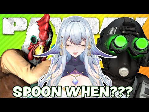 PLEASE GIVE HIM A COMICALLY LARGE SPOON MELEE!!! | TheRussianBadger PayDay 2 | VTuber Reacts