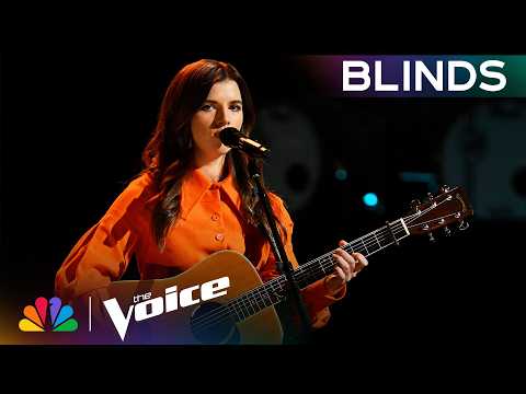Soft But Powerful: Abigayle Oakley Earns INSTANT Three-Chair Turn | The Voice Blind Auditions | NBC