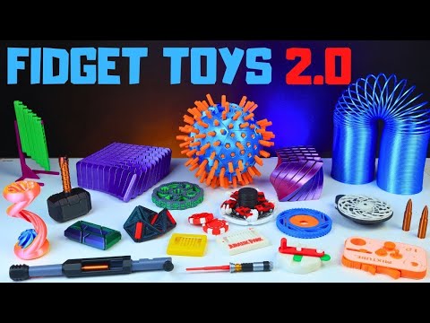 FIDGETS 2.0 – Next Level 3D Printed Fidget Toys