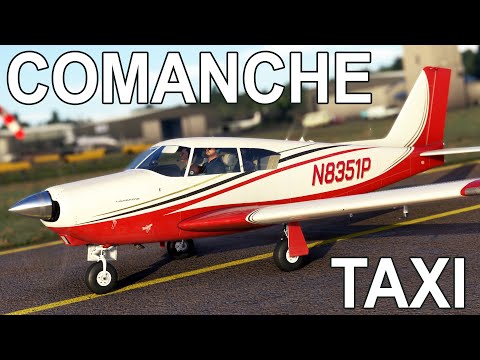 Accu-Sim Comanche 250 MSFS Taxi