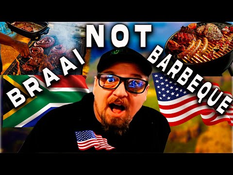 Is This Even a REAL Braai?! (American Reacts to UK South African BBQ)