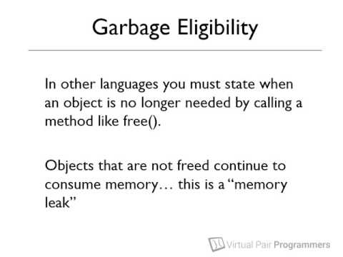 Garbage Collection - part 4 of Java Memory Management