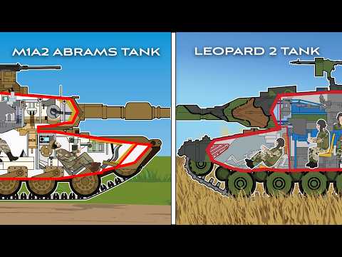M1 Abrams VS. Leopard 2 Tank