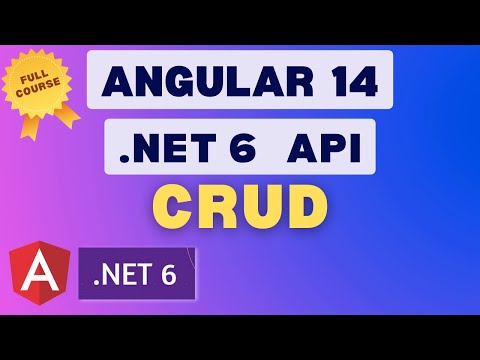 Angular 14 CRUD with .NET 6 Web API using Entity Framework Core - Full Course