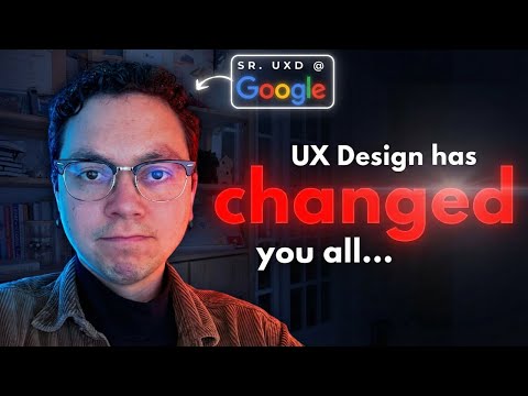 Urgent Warning about UX in 2025. Why Nobody Can Teach You AI (honest advice from a Sr Google UXD)