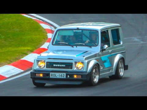 JDM Tuner Cars on the Nürburgring! SUPRA, R34 GT-R, Evo, Impreza, S15 etc