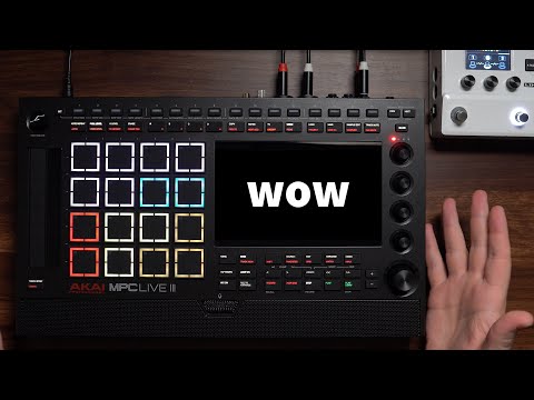 my MPC Live III workflow (so far)