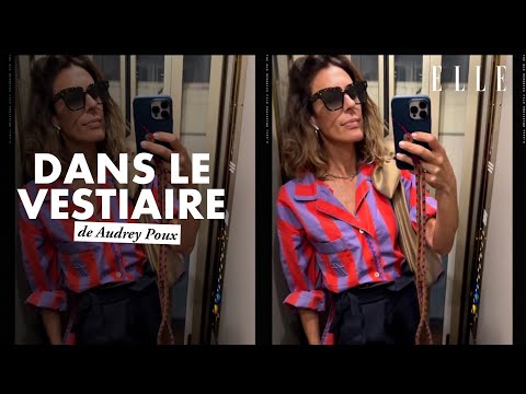 Dans le vestiaire d'Audrey Poux. ✨