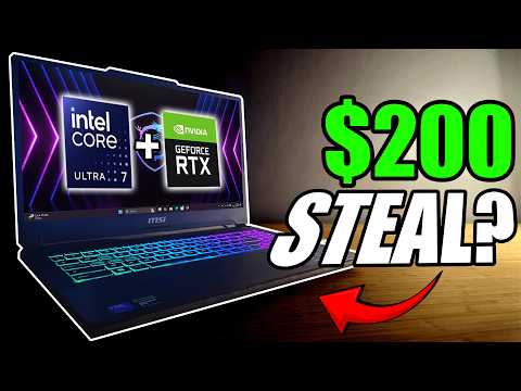 An INSANE Find? The 2024 ULTRA 7 RTX Gaming Laptop.. for ONLY $200.