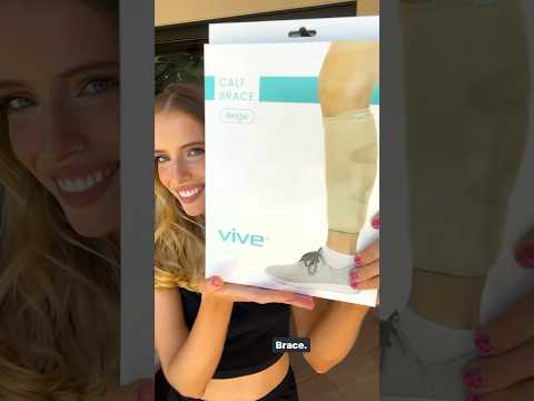 Game-Changer for Calf Pain! 💪 Vive Health Calf Brace in Action #Shorts