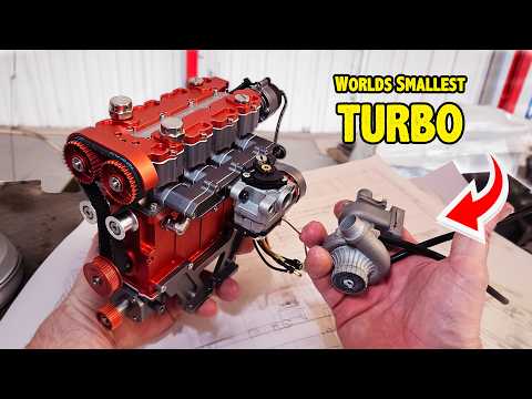 Worlds Smallest Turbo Mini 4 Cylinder Engine - (Just Arrived-Unboxing)