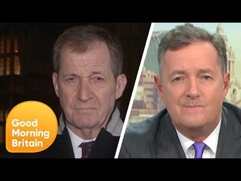 Alastair Campbell and Piers Row Over the Election Result | Good Morning Britain