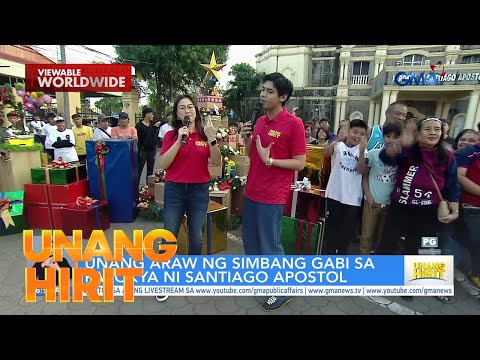 UH Gift-Mas Tree sa Unang Araw ng Simbang Gabi | Unang Hirit