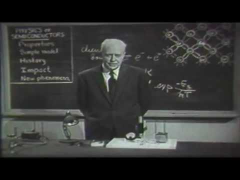 AT&T Archives: Dr. Walter Brattain on Semiconductor Physics