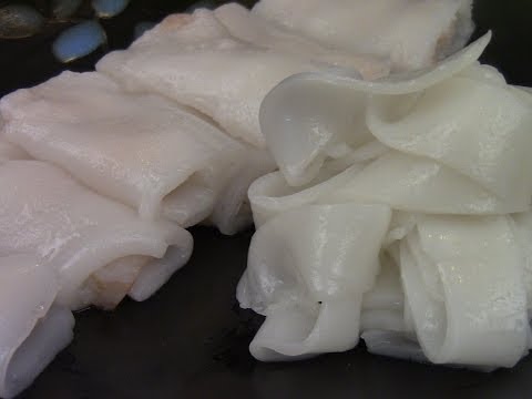Fresh Rice Noodle And shrimp Rice Roll (Dim Sum)