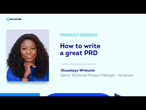 How to write a great PRD (Product Requirement Document)