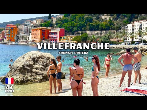 Exploring the French Riviera’s Most Beautiful Town 🇫🇷🔥 | Villefranche-sur-Mer Walk in 4K