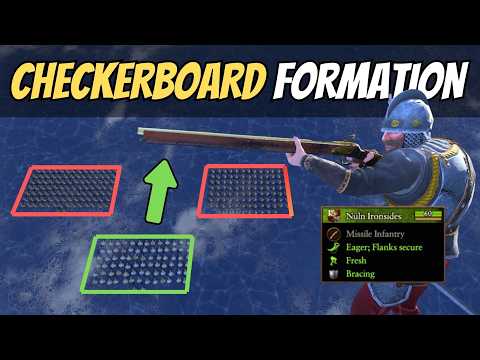 Why CHECKERBOARD is the BEST Formation? (Battle Tactics Explained) | Total War Warhammer 3