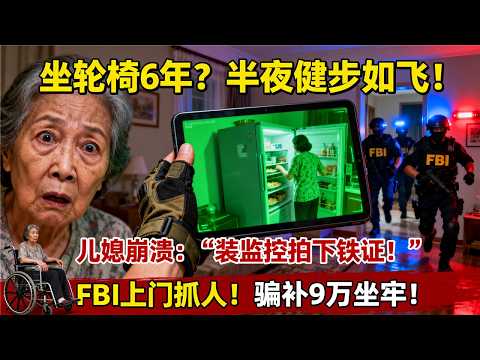"我凭本事让儿媳伺候我！"恶婆婆装瘫痪6年骗全家，儿媳一个举报：判刑24个月+追缴9万+儿子当庭断绝关系+出狱后真的瘫痪了