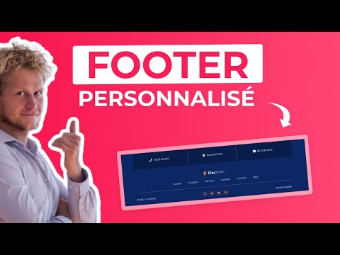 Comment créer un Footer avec ELEMENTOR PRO ? (Wordpress)
