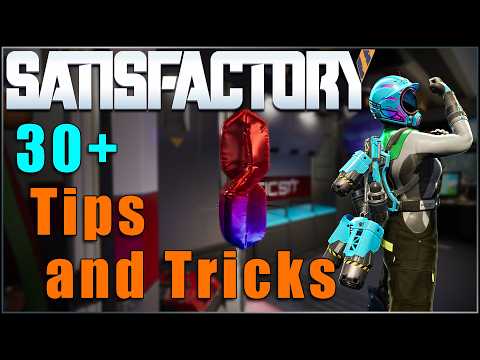 Tips i wish i Knew when starting the game in Satisfactory 1.1