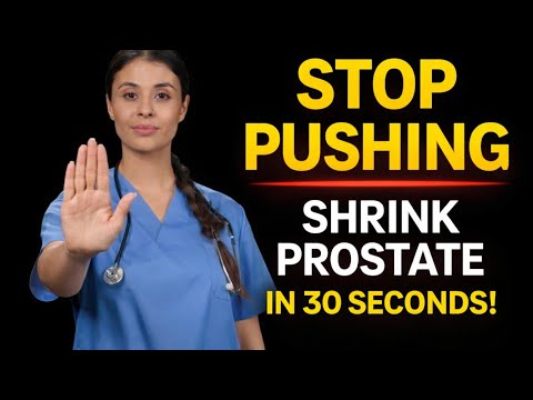 Enlarged Prostate Relief: 30-Second Habit That Improves Urine Flow Naturally