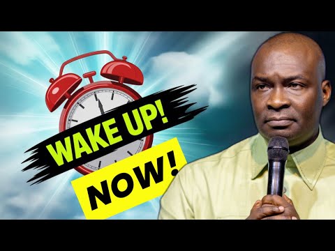 3 Signs Laziness Has Taken Over Your Spirit – Break Free Now! | Apostle Joshua Selman