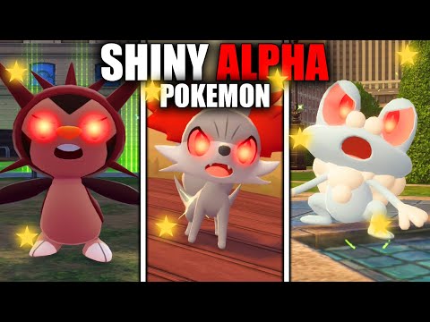 I Found EVERY Shiny Alpha KALOS STARTER