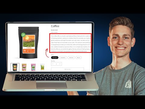 Shopify Variant Descriptions 2025 (Dawn v15+)
