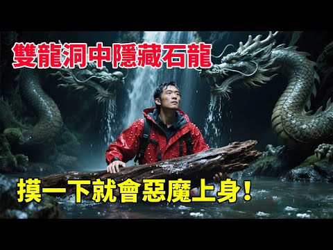 貴州雙龍洞中隱藏石龍，摸一下就會惡魔上身！價值連城的陰沉木讓人趨之若鶓【馬幫主探險中國】
