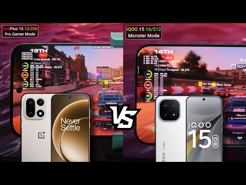 OnePlus 15 vs iQOO 15 - Part 1 - Real Gaming Performance Battle! 🔥