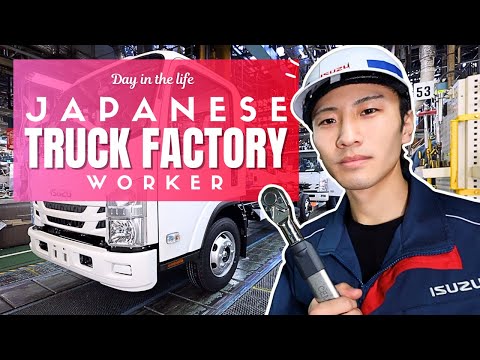 Day in the Life of a Japanese Truck Factory Worker
