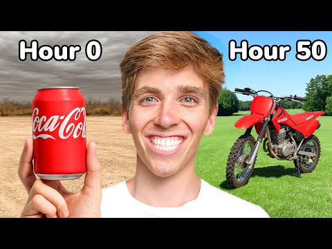 We Spent 50 Hours Trading Items Up