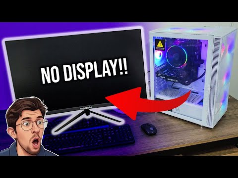 PC Powers On but No Display (Black Screen, No Signal) — Fix It Now!