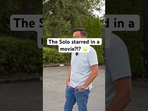 Unfortunately, the Solo is better at acting than I am