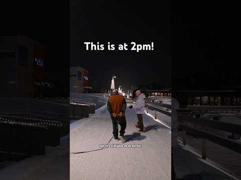 Polar Night EXPLAINED (we live in 24/7 darkness) | #svalbard #winter