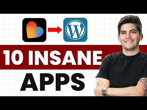 I Created 10 MONEY Apps With WordPress + Loveable!