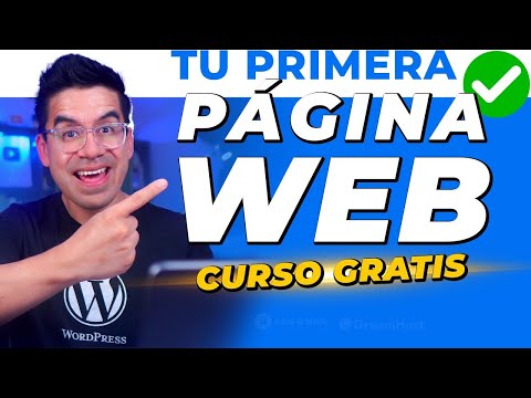 Cómo crear una PÁGINA WEB en WORDPRESS 🔥 Paso a Paso desde Cero ✅