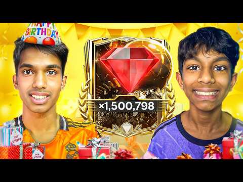 My Brother Gifted Me 1.5 MILLION GEMS For My Birthday! – FC Mobile