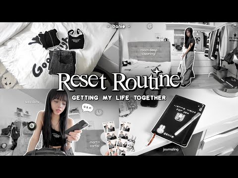 RESET VLOG 🥛: Room Deep Clean, Taking Myself Out on a Date, Q&A, Cortis Photobooth, Night Journaling