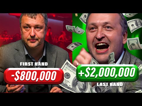 BIGGEST Comeback in Poker History?! | High Stakes Poker E21