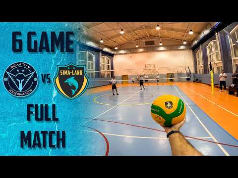 Libero first-person Volleyball | «Dream Team» vs «Sima-Land» | Major League B | The Sixth Game