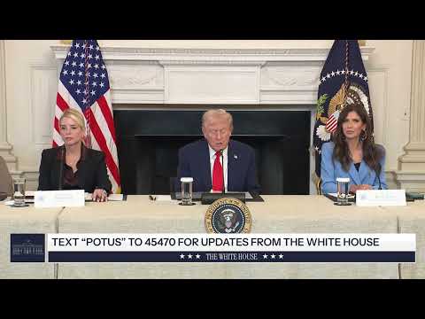 President Trump Participates in a Roundtable on ANTIFA
