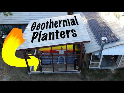 World's FIRST Geothermal Wicking Bed!!!!