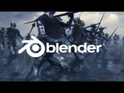 making a medieval battle scene in blender
