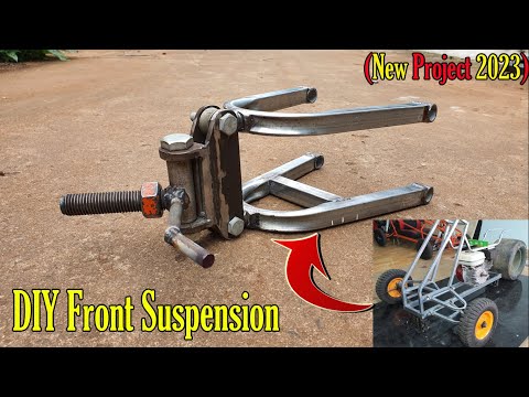 DIY Front Suspension (New Project 2023 - Reverse Trike Motorcycle )/ Part1