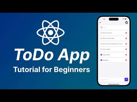 React Native ToDo App Tutorial for Beginners