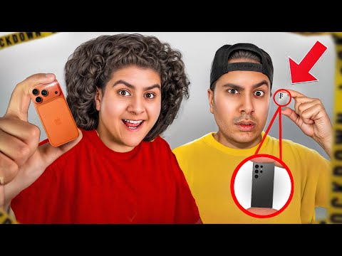 کوچیک ترین آیفون و سامسونگ دنیا رو خریدیم! کدوم بهتره؟ 😂🤏