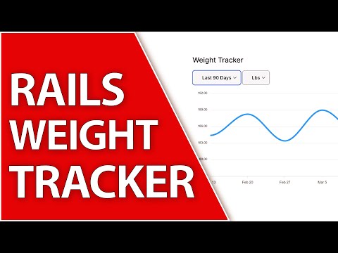 Weight Tracking with Apex Charts and Tailwind | Ruby on Rails 7 Project